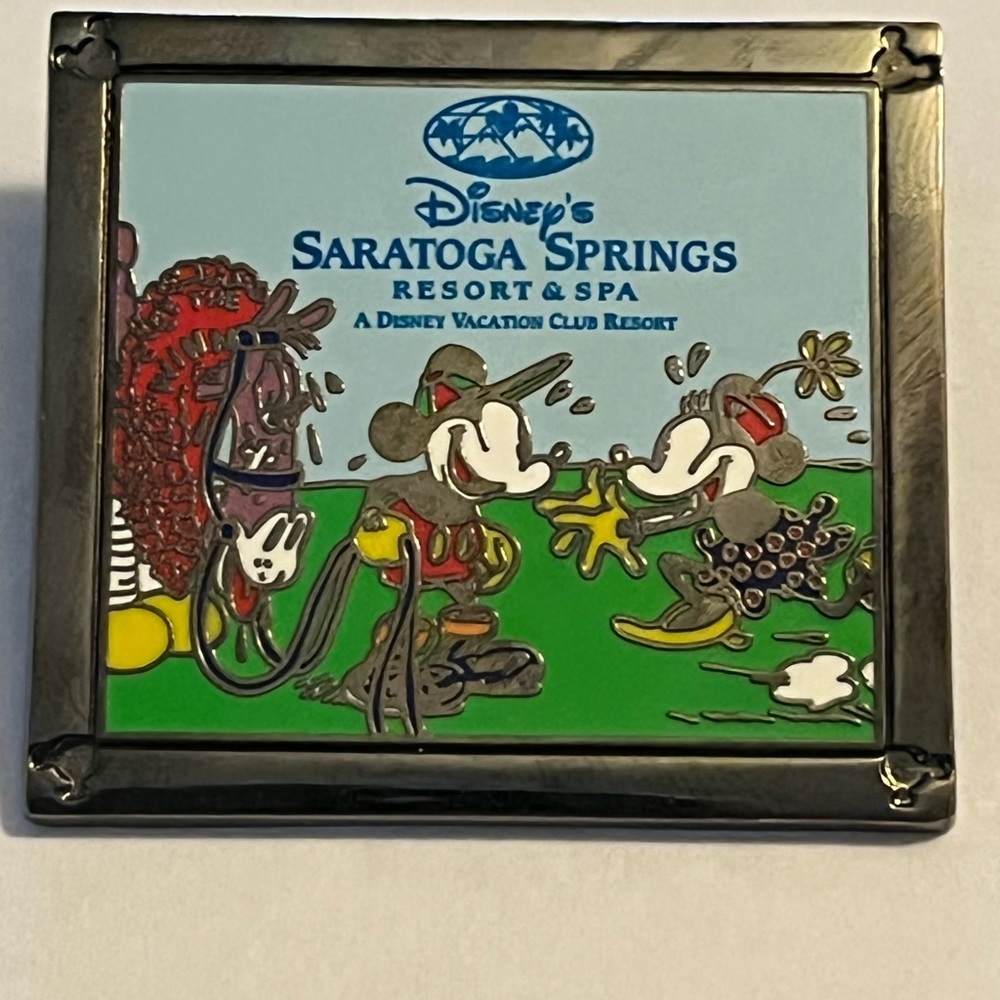 Disney Pin Walt Disney World Saratoga Springs Resort